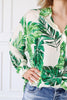 Palms of Paradise Button Down Top