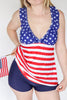 Gulf Shores Glory USA Tankini Swimsuit