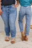 Judy Blue Reg/Plus Hot Damn Bleach Wash Boyfriend Jeans