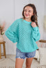 Spring Rain Knit Sweater