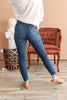 Slim Chance Non-Distressed Tummy Control Skinny Judy Blue Jeans