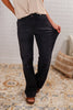 Judy Blue Reg/Plus Fade to Black Classic Straight Jeans