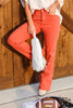 Judy Blue Reg/Plus Forever Autumn Bootcut Jeans in Terracotta
