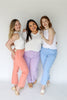 Sweet Tooth Colored Denim Straight Leg Jeans (3 colors)