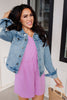 Purple Promise Romper