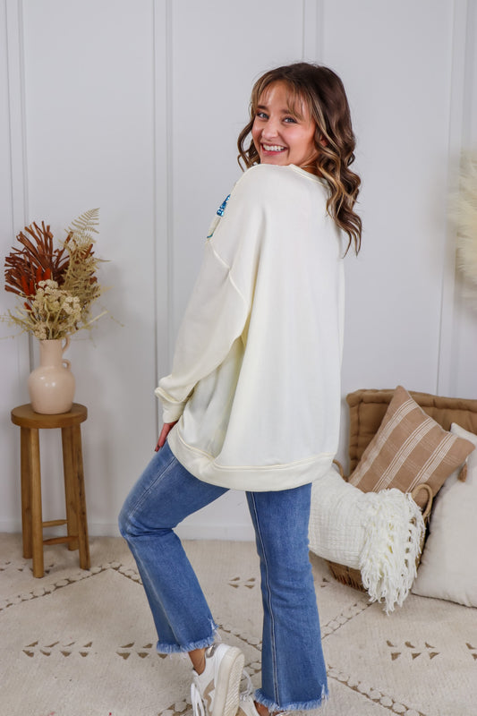 Jingle Bell Rock Sequined Sweatshirt