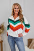 Chevron Charm Pullover Sweater