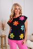 Floral Fantasy Knit Sweater