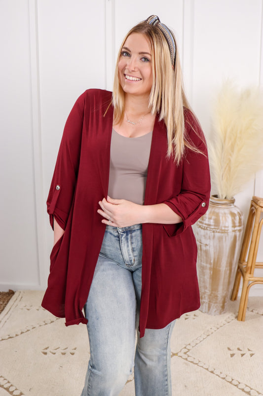 Keeping Up With the Cardigan (Wrinkle Free)