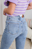 Mid Rise Tummy Control Skinny Judy Blue Jeans