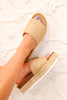 La Playa Espadrille Platform Sandals