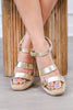 Golden Coast Espradille Wedge Sandals