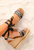 Château Chic Espadrille Wedge Sandals