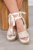 Château Chic Espadrille Wedge Sandals