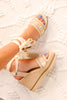 Château Chic Espadrille Wedge Sandals