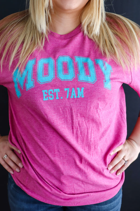 Moody EST. 7 am Soft Graphic Tee