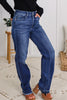 Judy Blue Reg/Plus Urban Oasis Straight Fit Jeans