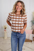 Dixie Delight Checked Top