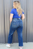 Judy Blue Reg/Plus End Game Cropped Wide Leg Jeans