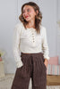 Butter Knit Henley Top