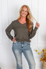 Carefree Charm Puff Sleeve Knit Top