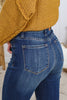 Judy Blue Reg/Plus Damage Control Pull-On Slim Bootcut Jeans