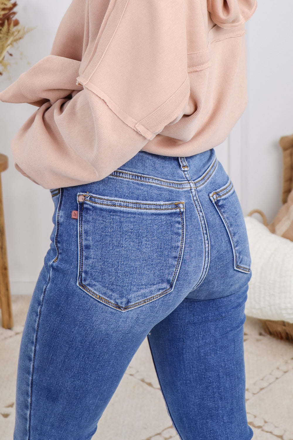 Classic Skinny Jeans Low Waist pants for her soft fabric 801