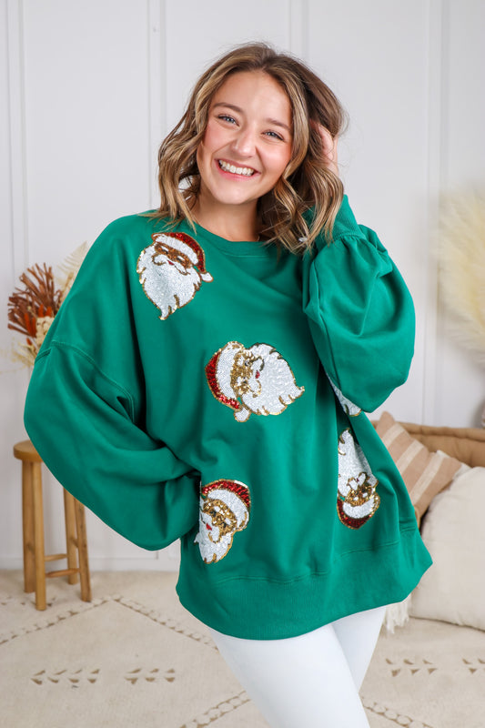 Here Comes Santa Claus Top