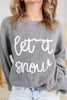 Let it Snow Chunky Sweater
