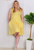Lemon Meringue Floral Knit Dress
