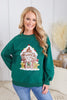 Sugar Shack Sequined Christmas Sweatshirt