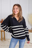 From Here On Out Striped Sweater