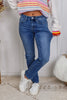 Lovervet Reg/Plus Lucky in Love Non-Distressed Ankle Jeans