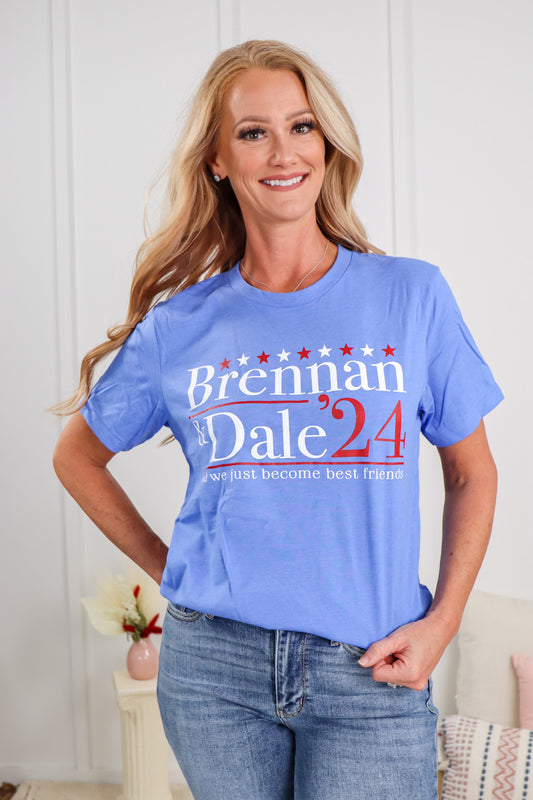 Brennan & Dale ‘24 Graphic Tee