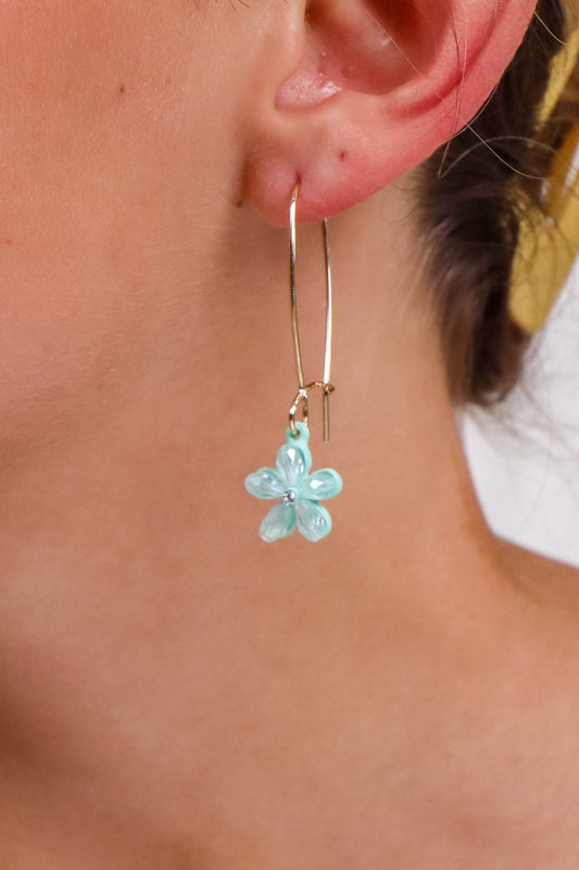 Flower Dangle Earrings