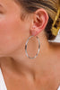 Jackie 2 Inch Hoop Earrings