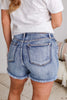 Judy Blue Reg/Plus Sunshine Stroll Adjustable Button Shorts