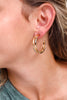 Patricia Double Hoop Earrings