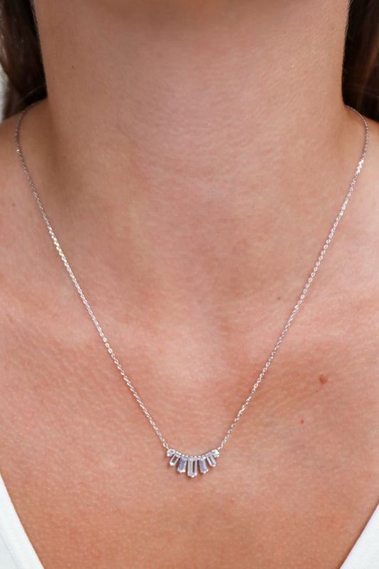Ashley Cubic Zirconia Pendant Necklace