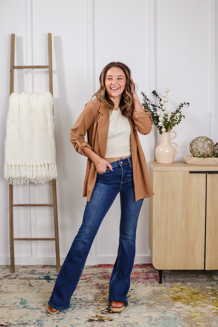 The Mica Printed Jeans main image 1