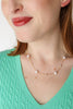 Luminous Pearl Cascade Necklace