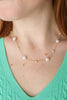 Luminous Pearl Cascade Necklace