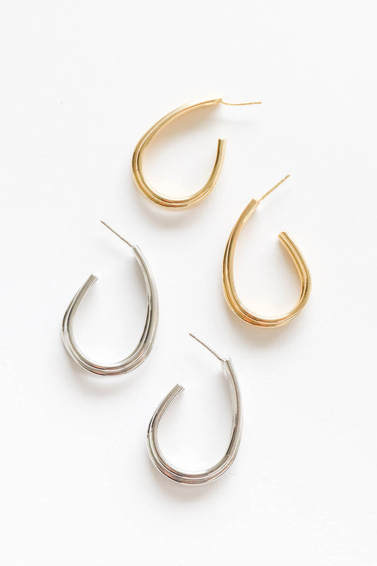 Timeless Elegance Hoop Earrings