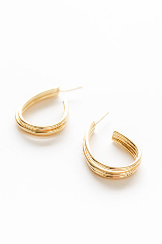 Timeless Elegance Hoop Earrings