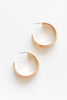 Soft Luster Loop Earrings