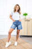 Bluewave Relaxed Fit Mom Shorts