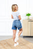 Bluewave Relaxed Fit Mom Shorts