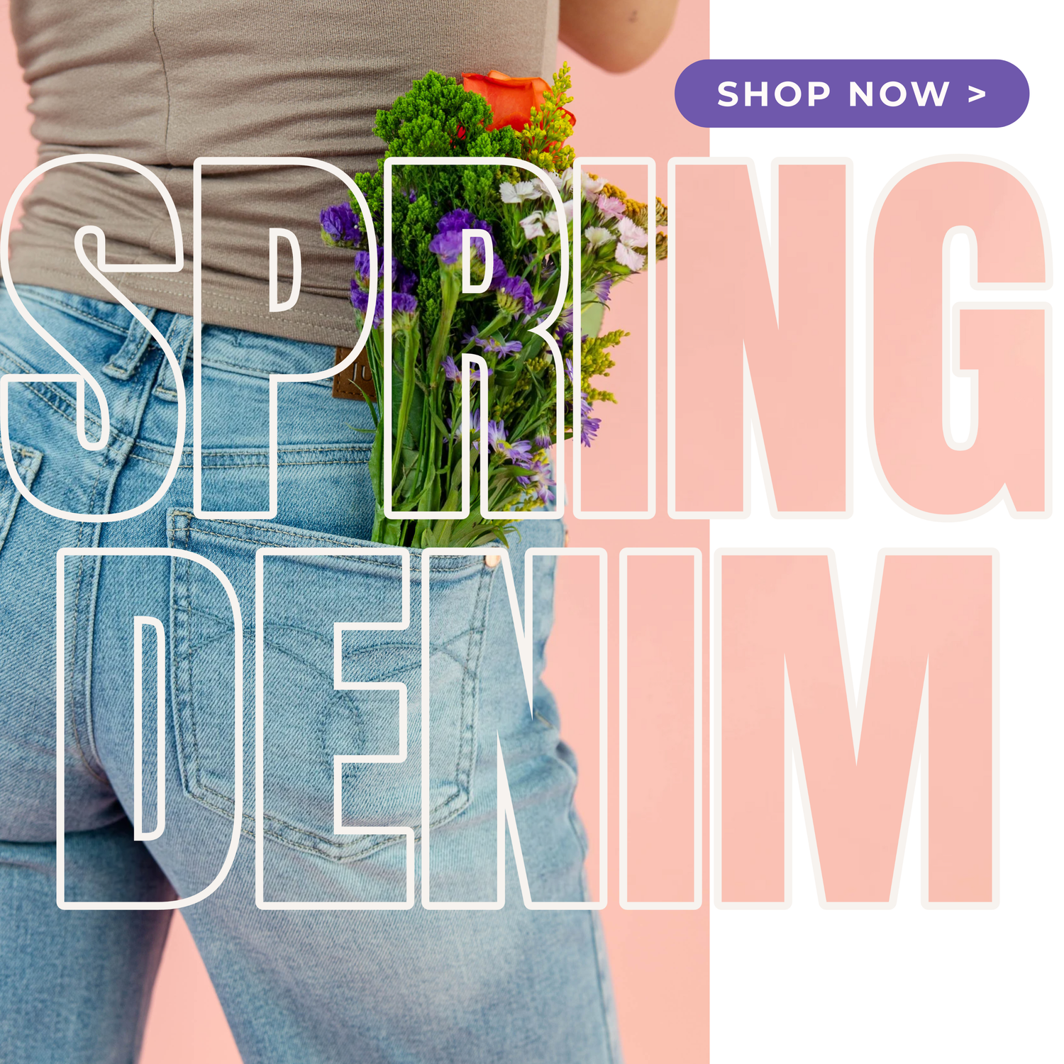 Spring Denim -just in time for the season