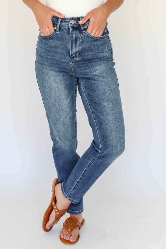 Forever in Blue Jeans Tummy Control Slim Fit Judy Blue Jeans