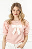 Sweet Embrace Puff Sleeve Sweater